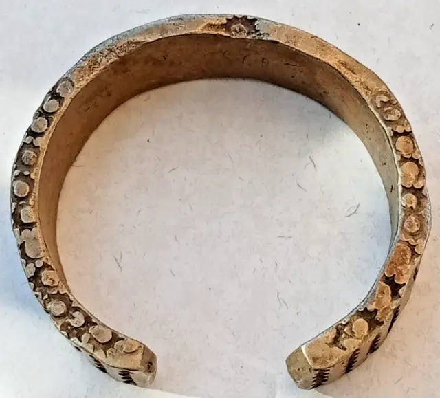 Genuine Antique Ancient Roman Celtic Bronze Bracelet Circa 100 Ad - 300 Ad 3
