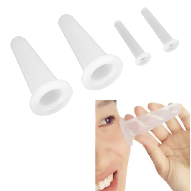 4er Set Silikon Gesicht Schröpfen Schröpfgläser Vakuum Schröpfkopf Massage Cups