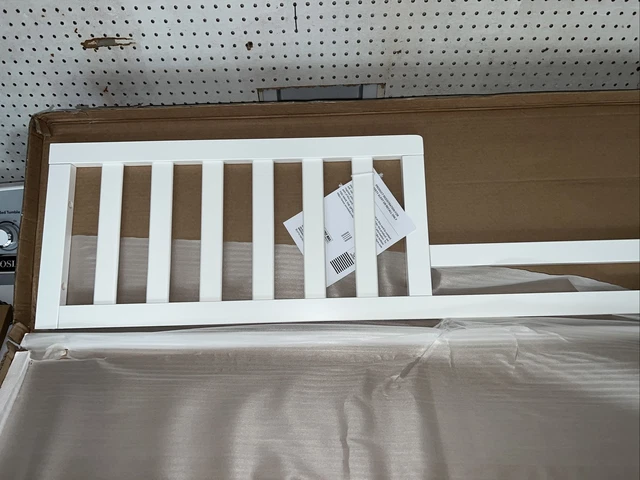 Sorelle 137-W Toddler Guard Rail in White BRAND NEW