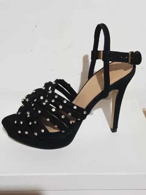 Sandali Gioiello neri Zara Woman N 36 Nuovi