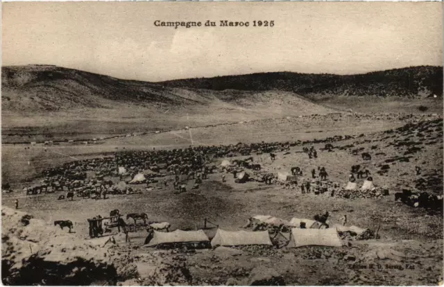 CPA AK MAROC Campagne du MAROC 1925 (92888)