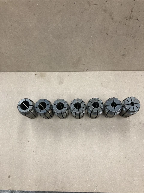 Lot Of 7 TSD AF198,192,189,185,183,177,168 Collet Tooling Holders