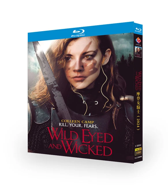 WILD EYED AND Wicked (2024) Bluray US Movie 1 Disc BD All Region New