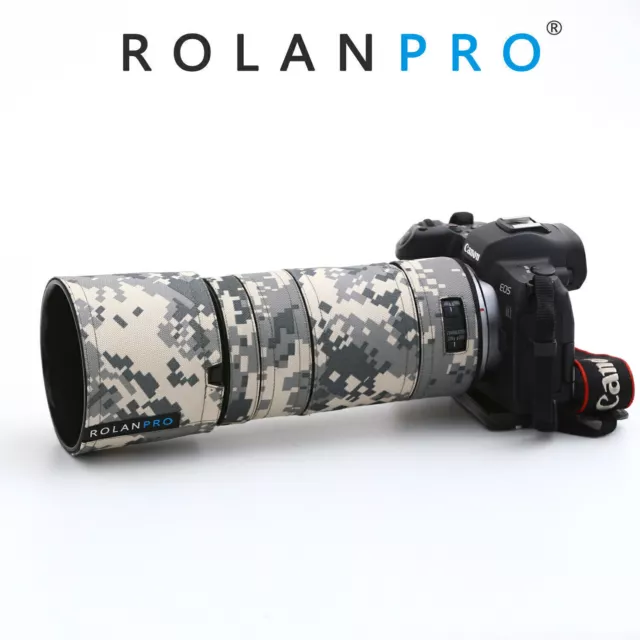 ROLANPRO Waterproof Lens Cover for Canon RF 100-400mm F5.6-8 IS USM Guns Coat