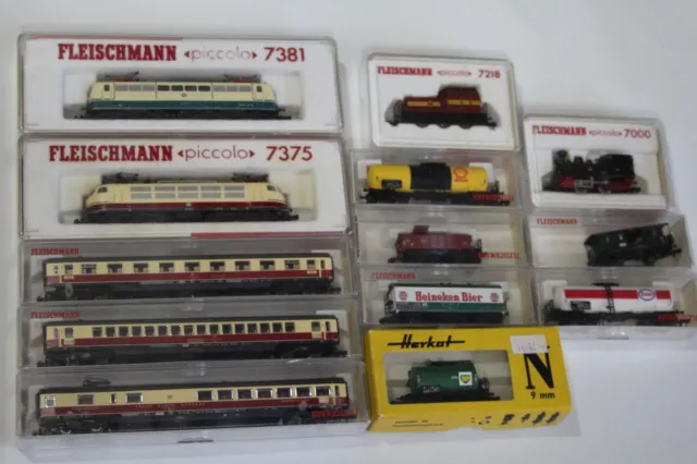 Spur N 1:160 Eisenbahn Waggon Lok Zubehör Sammlung zur Auswahl