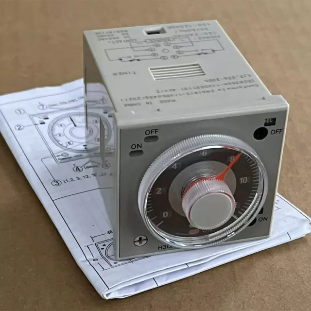 H3CR-F8 For Omron Twin Timer Time Relay AC 100-240V