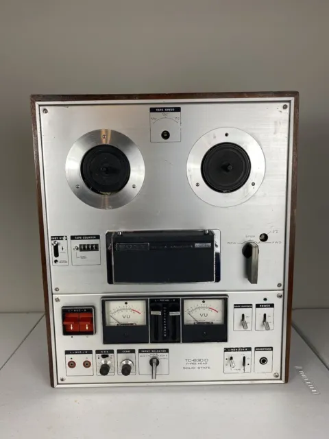 SONY TC-630D REEL to Reel Tape Deck Recorder for Parts or Repair $19.99 -  PicClick