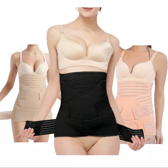 3-in-1 Postpartum Recovery Belt Belly Bands Maternity Postnatal Waist  Shaper