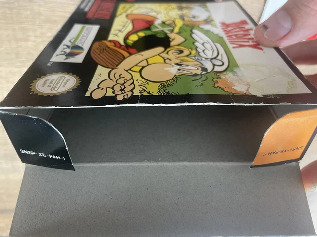 Astérix  super Nintendo SNES FR complet 5