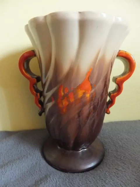 Blumenvase Keramik? Majolika ?