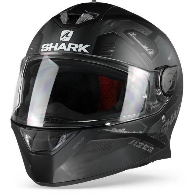Shark Skwal 2 Venger Matt Black Anthracite Anthracite KAA Full Face Helmet