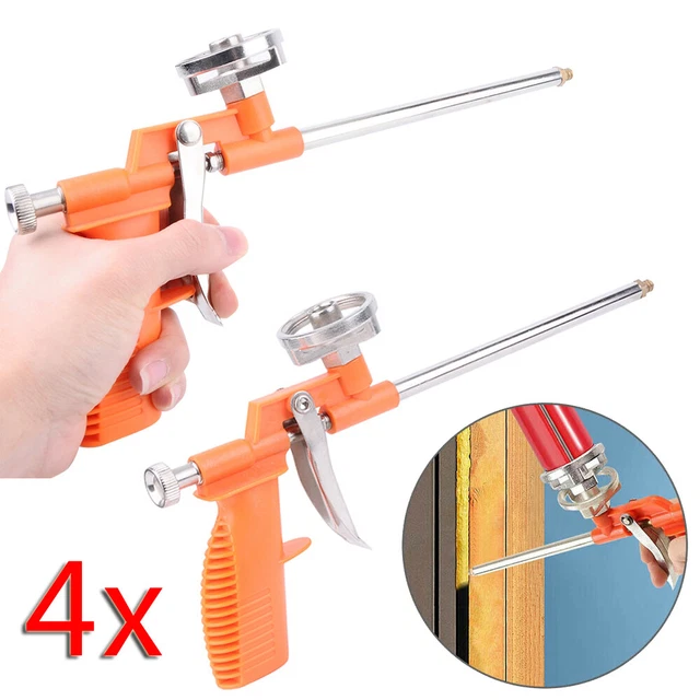 4x pistola espansa PU pistola teflon schiuma per pistola pistola pistola schiuma di montaggio
