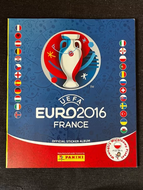 Album Vide Empty Album Leeralbum Panini  Euro 2016 Neuf Mint Polska Version