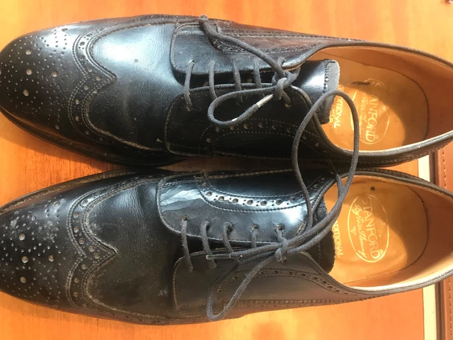 CHAUSSURES HOMME STANFORD type CHURCHS NOIRES taille 44 44 5 EUR