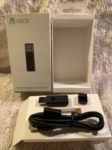 Xbox Wireless Adapter for Windows 10 Used In Box 100% Original From Game