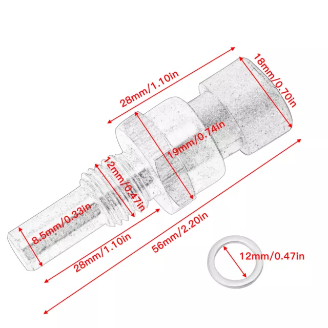 Per Harley 03-17 V-Rod ABS CVO canna notturna muscolare sensore temperatura motore VRSCDX 2