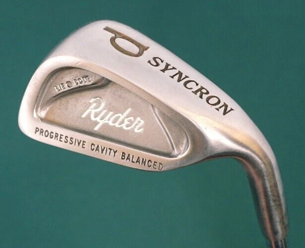 Vintage Ryder Syncron Pitching Wedge Regular Steel Shaft Ryder Grip