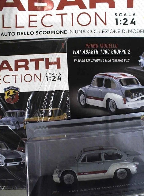 FIAT ABARTH 1000 Gruppo 2 1970 Abarth Collection 1/24 .Hachette EUR 22 ...