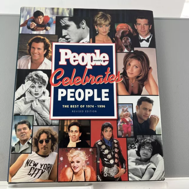 PEOPLE WEEKLY CELEBRATES PEOPLE - The Best of 1974-1996 Hardcover Book Celebrity