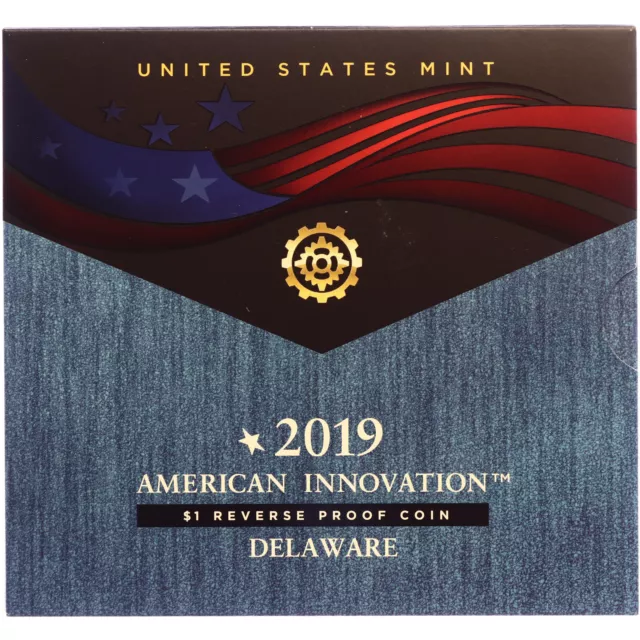 2019 S American Innovation Delaware Classifying Stars Dollar Reverse Proof OGP