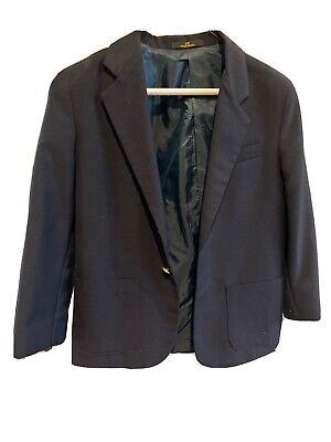 Dillard’s Class Club 10 Regular Boys Dress Jacket Dark Blue
