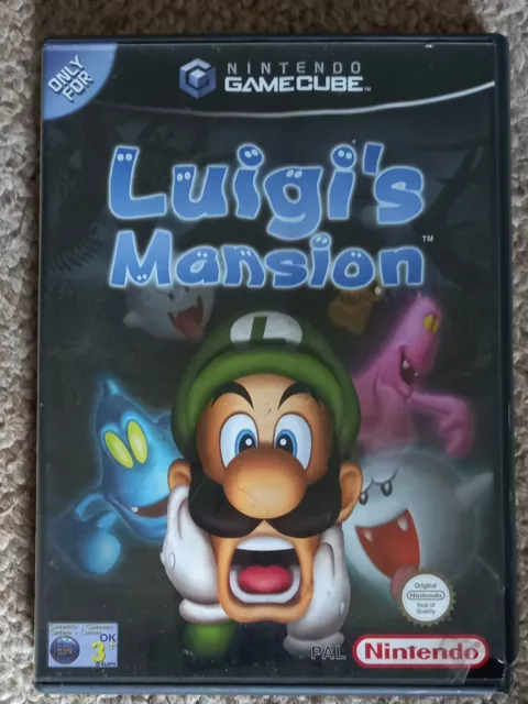 Luigi's Mansion [Nintendo Gamecube] complete with disc and manual