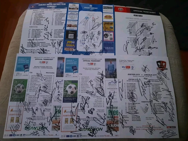 LINCOLN CITY X 6 Home & Away Football Programmes 1963 2019 All Listed