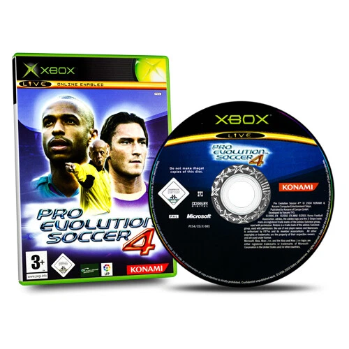 Pro Evolution Soccer 4 | PES 4 XBOX | Jeux Xbox Occasion | retrogaming
