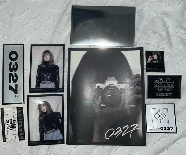 BLACKPINK LISA LIMITED Edition 0327 Photobook with inclusions - UK ...