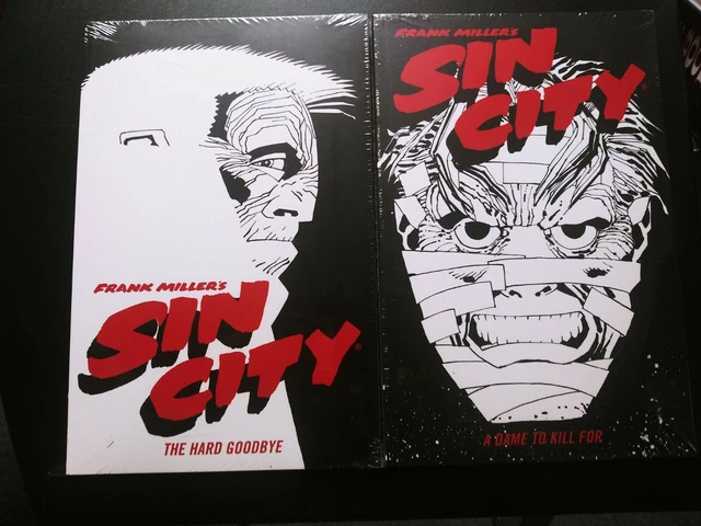 SIN CITY Frank Miller DARK HORSE COMICS Vol. 1 & 2 HARD GOODBYE / DAME TO tpb