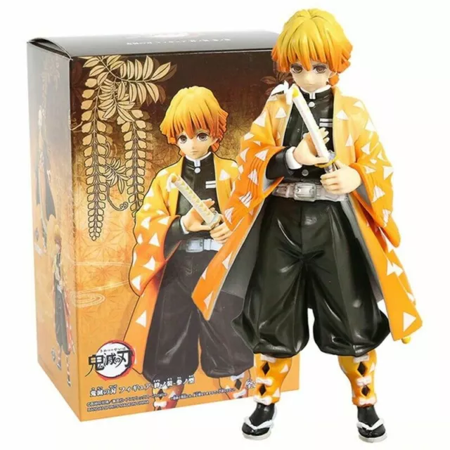 Demon Slayer: Kimetsu No Yaiba Agatsuma Zenitsu Action PVC Figure Toys 5.5" BULK