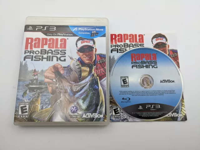 RAPALA PRO BASS Fishing Playstation 3 PS3 Pole Rod Controller Box Missing  dongle £52.56 - PicClick UK