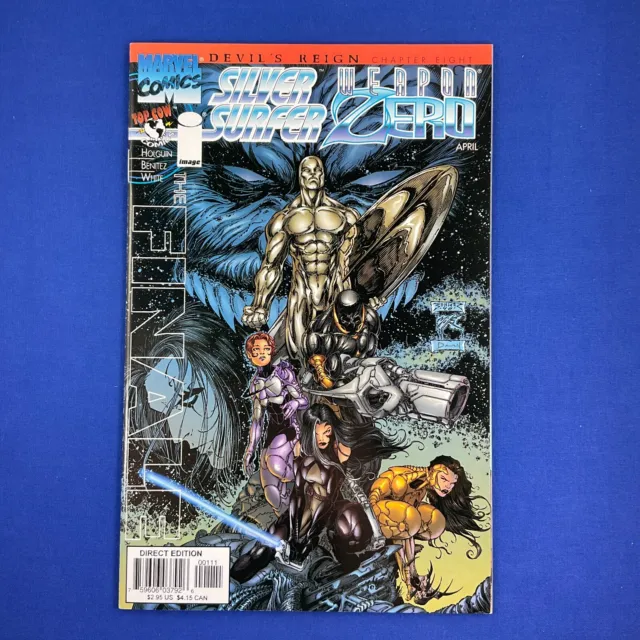 Silver Surfer / Weapon Zero Devil's Reign #8 Top Cow Marvel Comics 1997 Finale!