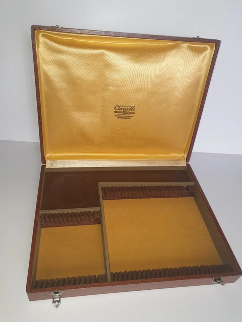 MEUBLE ARGENTIER COFFRET Ecrin Vide 5 Tiroirs Menagere 184 Pieces EUR