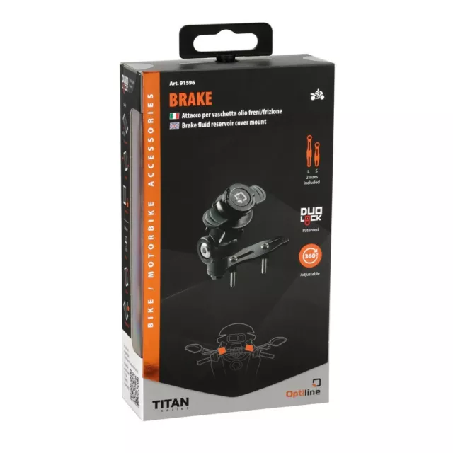 Titan Opti Brake, Attaque Pour Pompe Huile Freins / Embrayage