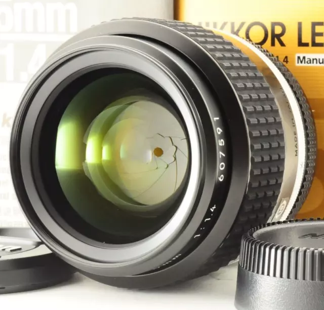 SIC UNUSED in BOX Nikon Nikkor Ai-s Ais 35mm f1.4 Wide Angle Lens #2168