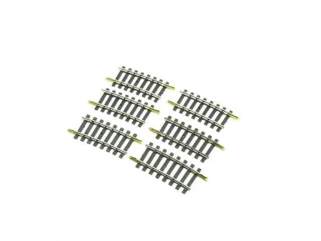 Rail Courbe Maillechort R 385 mm 14 Traverses - JOUEF HO