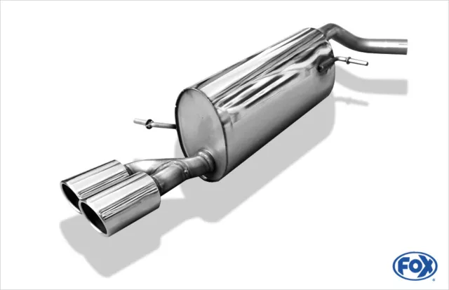 Fox Auspuff Sportauspuff Endschalldämpfer für Audi A1 Sportback 1.4l 103/136kW