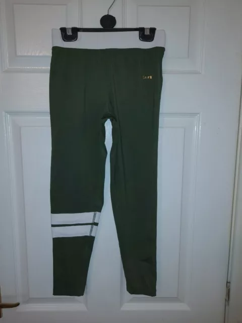 Leggings tagliati verdi USA Pro by Little Mix per ragazze taglia 11-12 anni, 146-152 cm