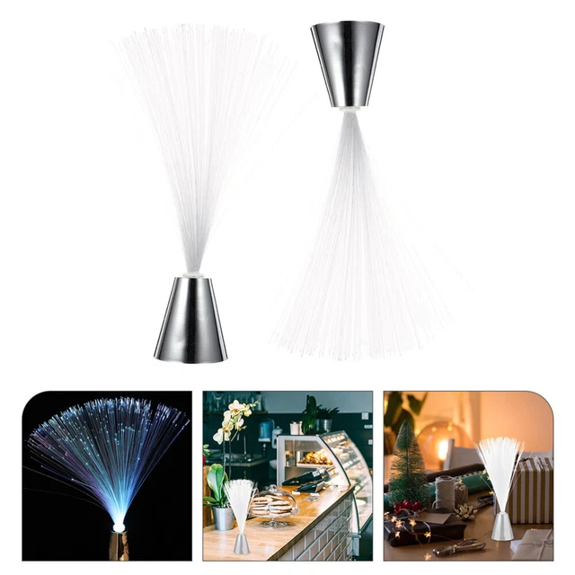 Mini Fiber Light 2 PCS COLORFUL Changing Fiber Light LED Optic Lights Waterproof £16.85 ...