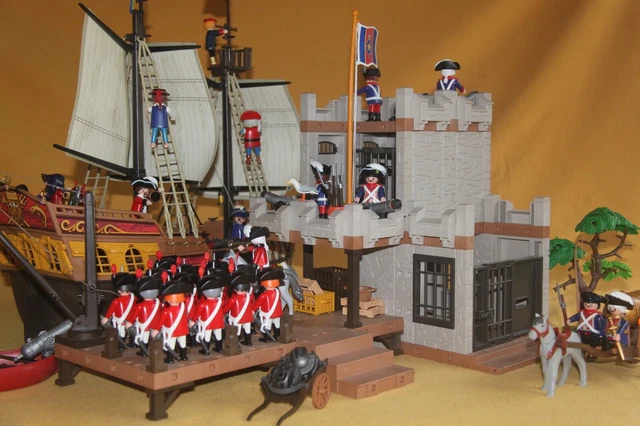 PLAYMOBIL Pirati (2270) – Cannone Con Palla Di Grosso Calibro Per Navi E Soldati - Foto 2