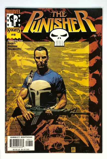 Punisher #8 Vol 3 Signed by Tim Bradstreet Marvel Comics 2000