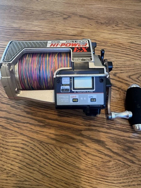 RYOBI AD ELECTRIC 100 High Power EX Electric Reel USED C