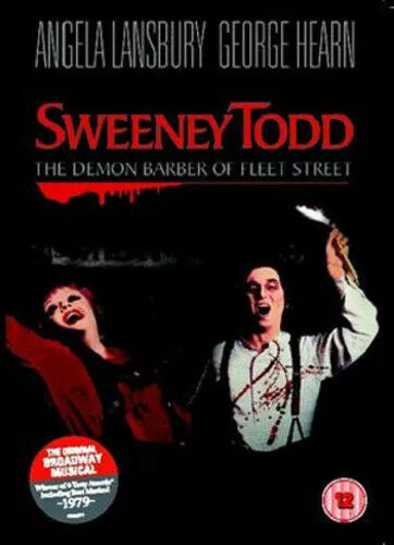 Sweeney Todd - The Demon Barber of Fleet Street, [DVD] *New & Factory Sealed*