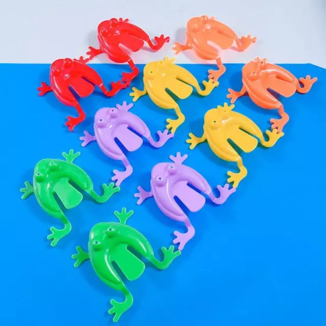 Jumping Plastic Frogs - Pinata Toy Loot/Party Bag Fillers Wedding/Kids> H7Y4 3