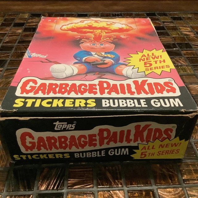 1986 Garbage Pail Kids 5th Series Unopened Box 48 Wax Packs GPK 5 Topps OS5