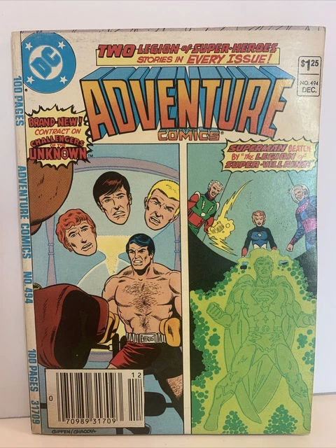 Adventure Comics #494 DC Digest Challengers Legion Shazam Spectre 1982