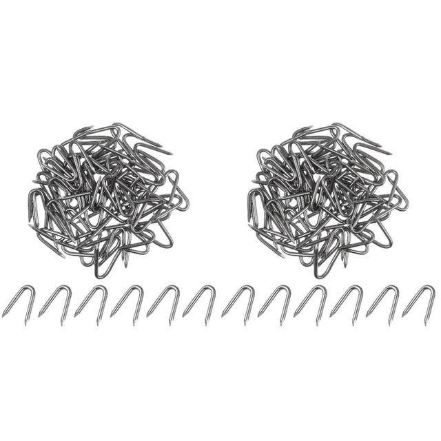 Agrafes Galvanisées En U Pour Clôture - 40mm, Lot De 500g - Fabriqué Au Royaume-Uni