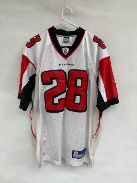 ❄️🍂 Reebok NFL Equipment Atlanta Falcons 28 Warrick Dunn Jersey Top Size 48 XL