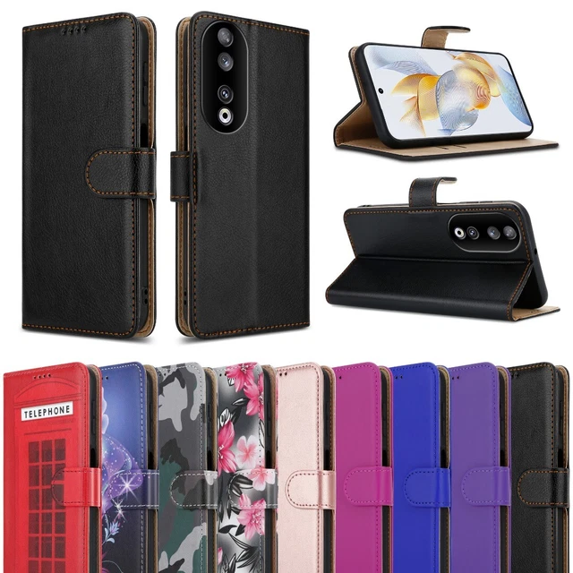 For Honor X6A 90 Lite X7A X8A 50 70 Magic 5 Leather Case Wallet Flip Phone Cover